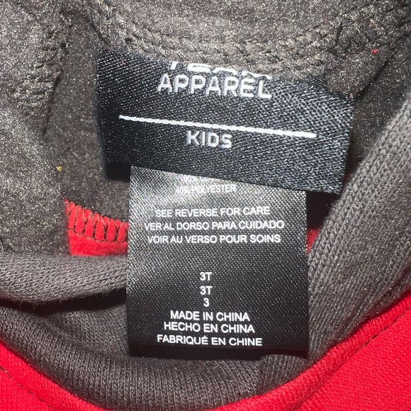 NFL Tampa Bay Buccaneers Kids Red Hoodie - Picture 2 of 3